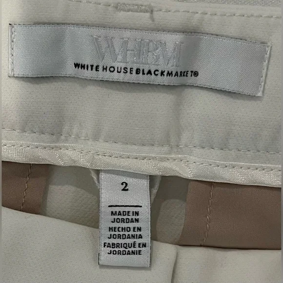 White House Black Market Elle Slim Ankle Pants, Size 2, NWT - Picture 3 of 9